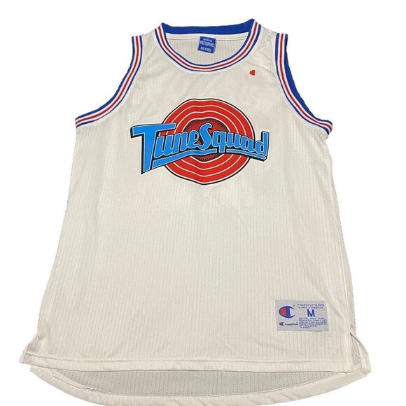 Champion Other - Champion Space Jam Tune Squad Jersey Adult Medium White Morland Mens